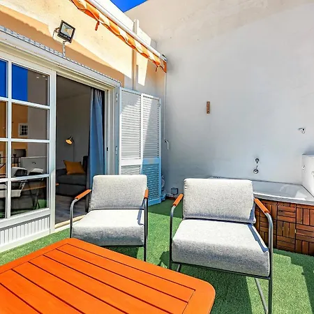Lägenhet Apto Con Jacuzzi, Vistas Al Mar & Ac